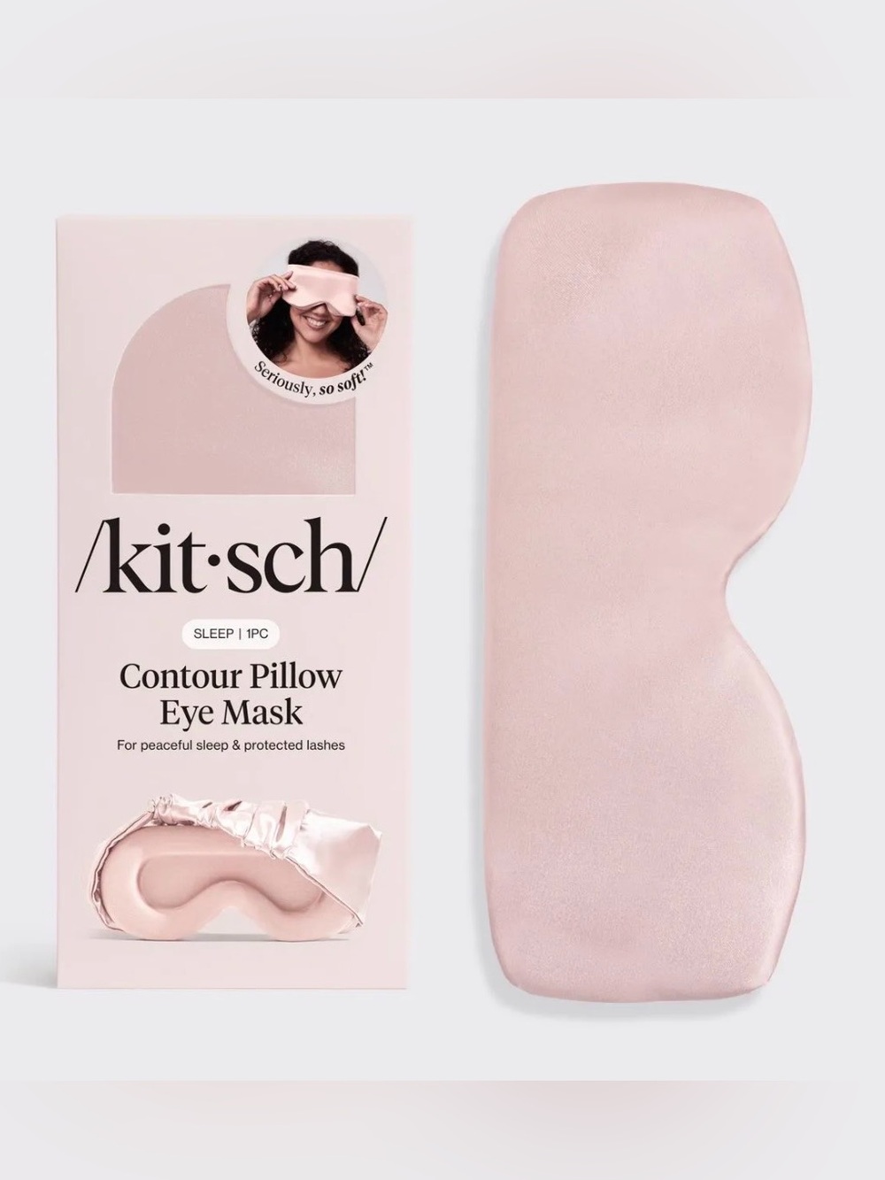 Kitsch Contour Pillow Eye Mask - Blush